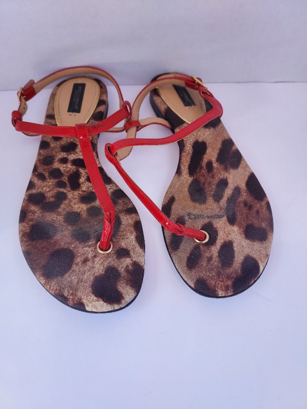 Dolce and Gabbana Women Sandals Size: 7  EU 37